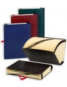 CARPETA ACORDEON Fº CARTON FORRADO GRANATE 20 MOD 1 31